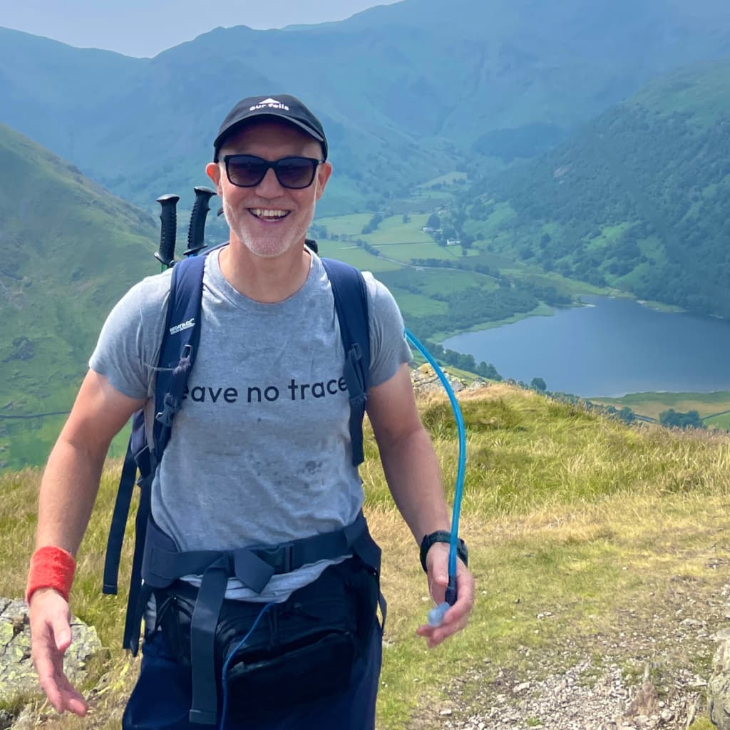 Lee Sandwith, founder of Our Fells